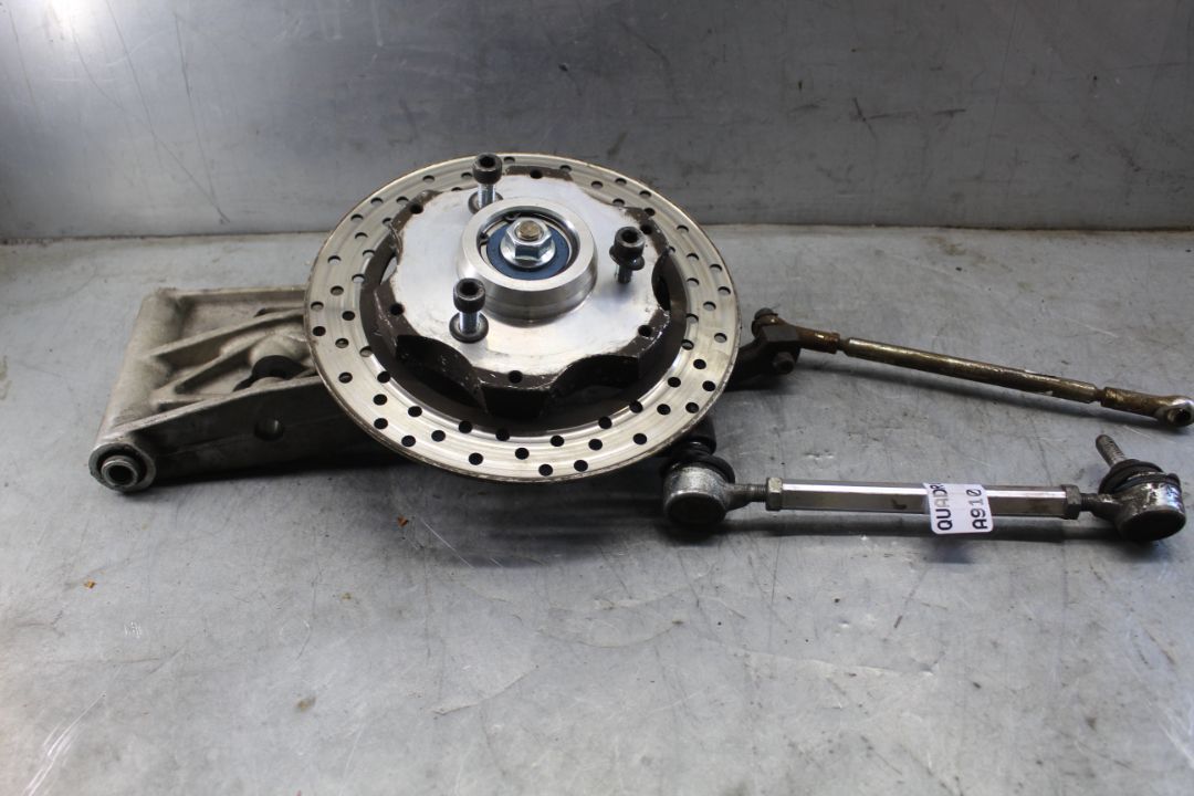 Quadro 350 13r Zawieszenie wahacz piasta tarcza przód lewa lewy